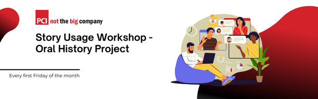 Join us for a monthly story usage workshop to review and discuss ways to utilize your Oral History Project stories. Whether you are in the middle of your project or done, this workshop is for everyone.